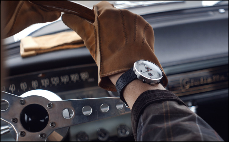 Autodromo Chronograph on Driver's Wrist