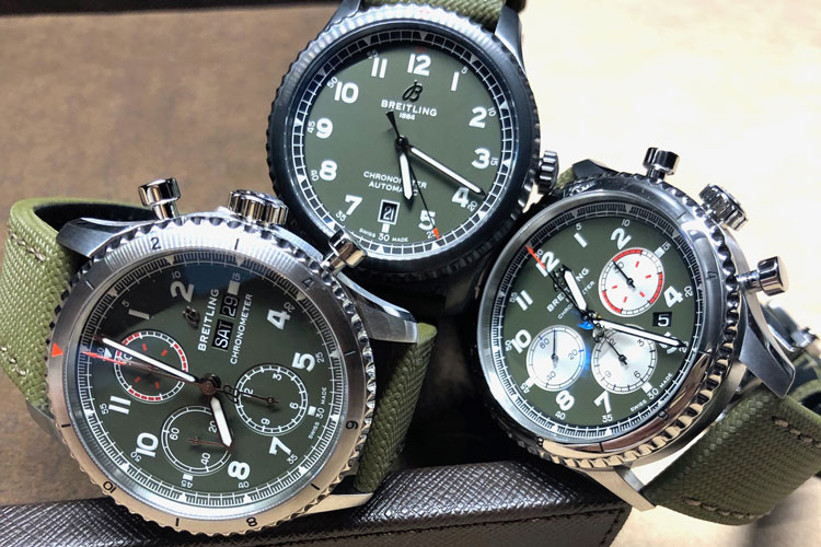 Baselworld 2019 Breitling watch display