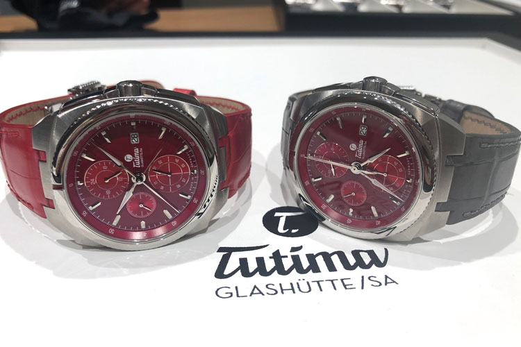 Baselworld 2019 Tutima Saxon One Chrono in red