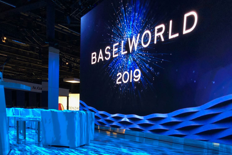 Baselworld 2019 press conference platform