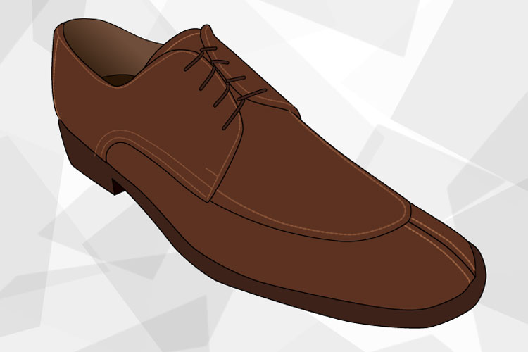 Brown Norwegian Split toe Apron Shoe
