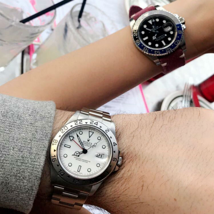 Explorer II and GMT Batman