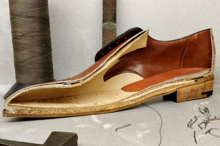 Gaziano Girling Goodyear Welt Shoe Cross Section