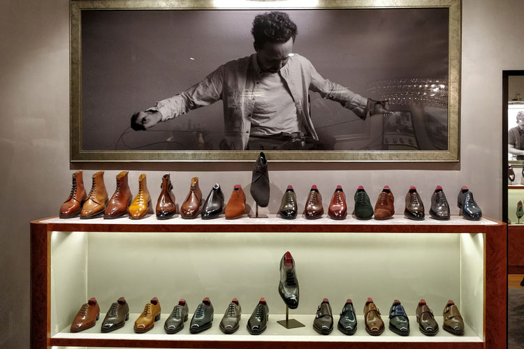 Gaziano Girling Shoe Shop Display