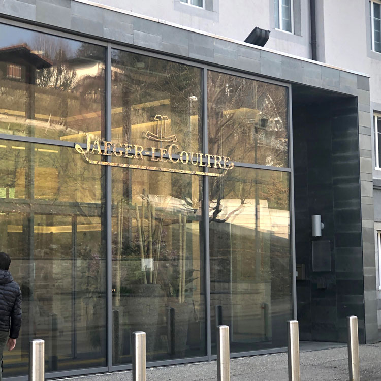 Jaeger-LeCoultre Le Sentier Entrance by R Naas