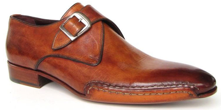 Paul Parkman Men's Opanka Stitch Monkstrap