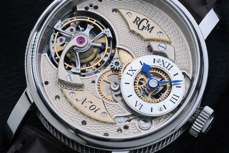 RGM Watches Pennsylvania Tourbillon Dial Details