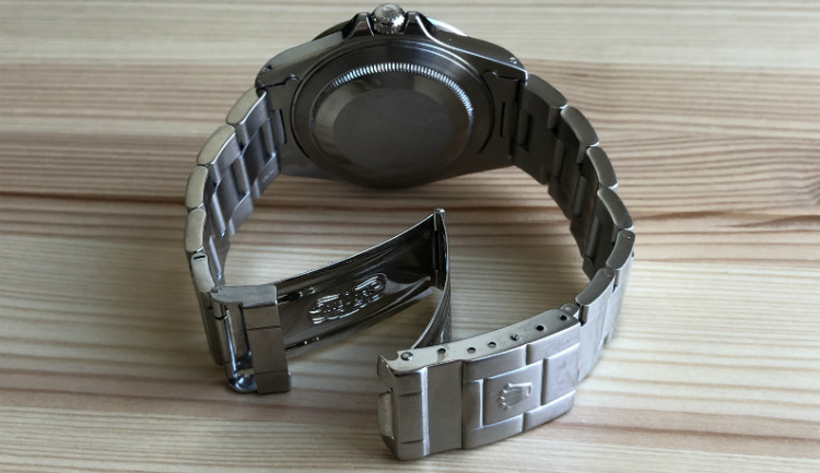 Rolex Oyster Bracelet Internal Clasp