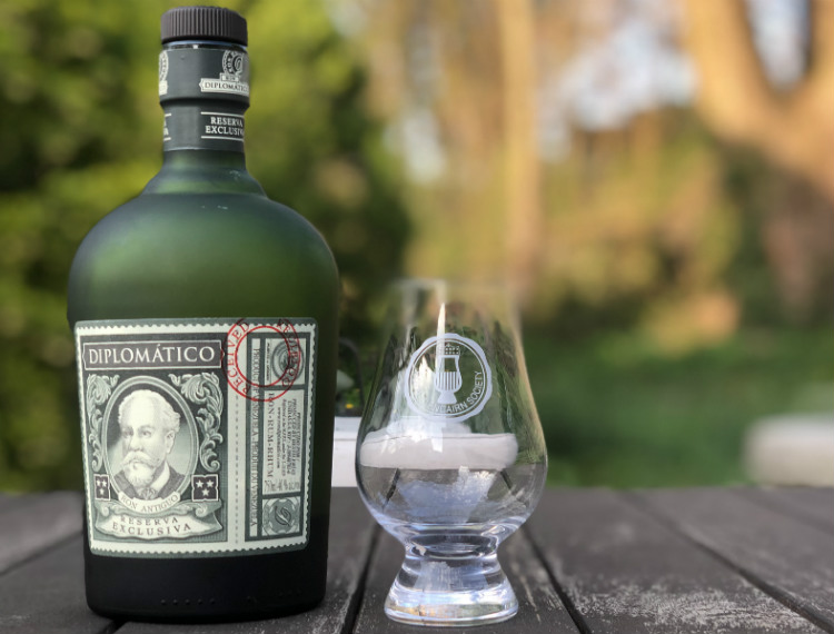 Ron Diplomatico & Glencairn Glass