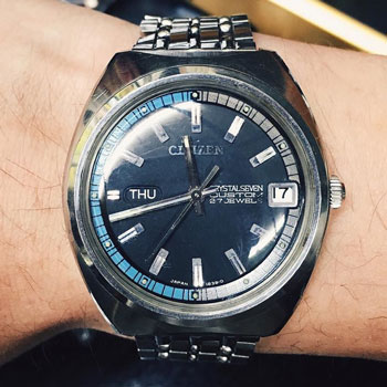 1970s Citizen Watch by Israel CC 2.0