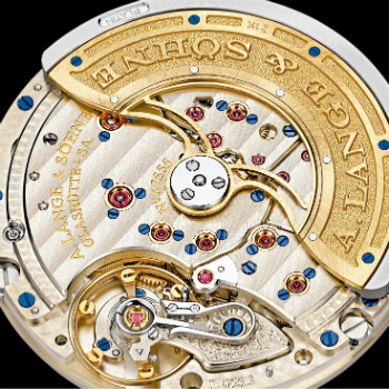 A Lange & Sohne Movement Highlighting Glashutte Standards