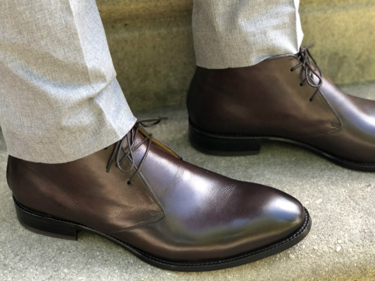 Beckett Ellis Chukka Boot On Feet Picture