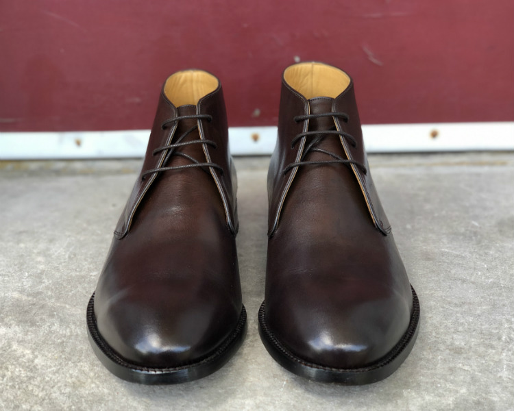 Beckett Simonon Ellis Chukka Bott Dark Brown