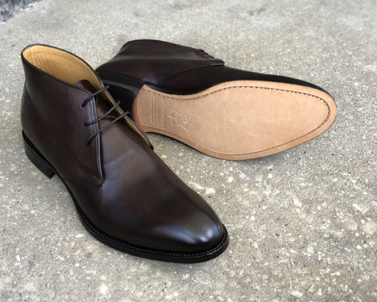 Bekett Ellis Chukka Shoe Leather Sole