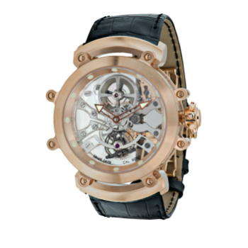 Bvlgari Gerald Genta Tourbillon Watch Skeleton Dial