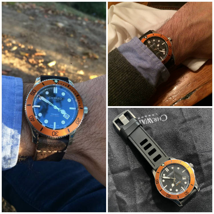 Omega Seamaster 300 Watch Front View