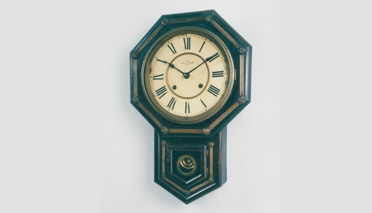 Early Seiko Wall Clock Circa 1892