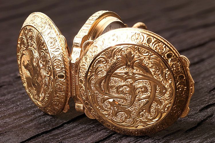 GP Le Esmeralda pocket watch