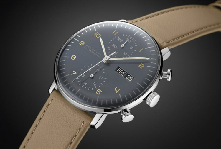 Junghans Max Bill Chrono Black Dial
