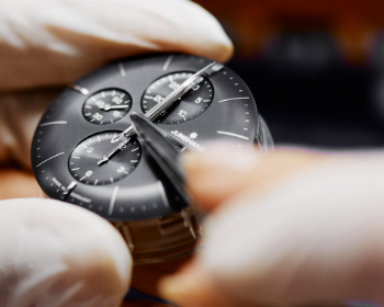 Junghans Watchmaker Assembling Chronograph Dial