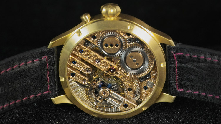 Longio Mi Time Art Saluzi Watch Caseback Display