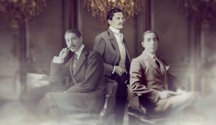 Louis Jacques and Pierre Cartier Portrait