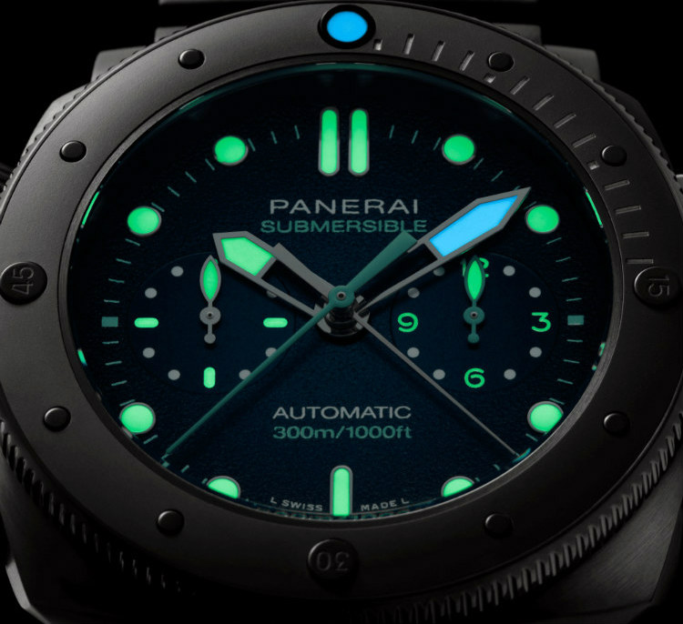 Officine Panerai Submersible Chrono Guillaume Nery Edition