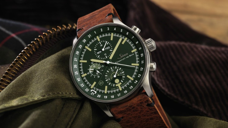 Sinn Instrument Chronograph Hunting Watch 3006