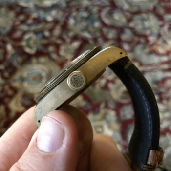 Tudor 79250BM Case Flank Size Picture 