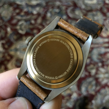 Tudor Black Bay Bronze 79250BM Steel Caseback