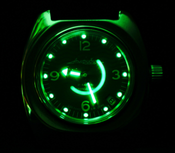 Vostok Amphibia Lume Shot In Darkness