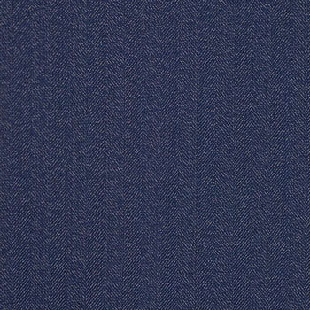 Black Lapel Herringbone Silk Wool Blend