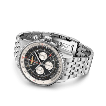 Breitling Navitimer GMT Chronograph Steel Bracelet