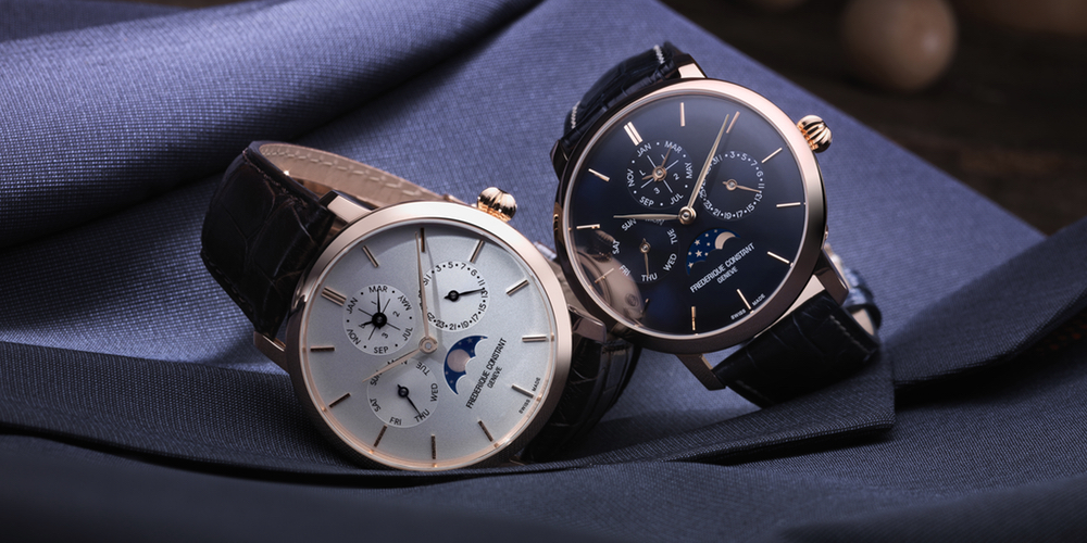 Frederique Constant Slimline Perpetual Calendar Watches