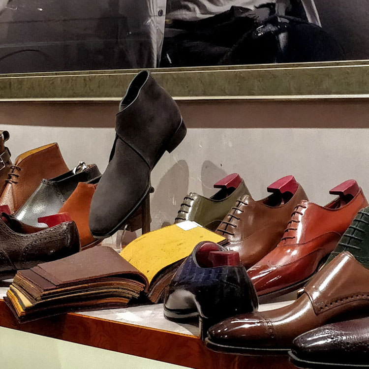 Gaziano Girling Shoes & Leather Swatches