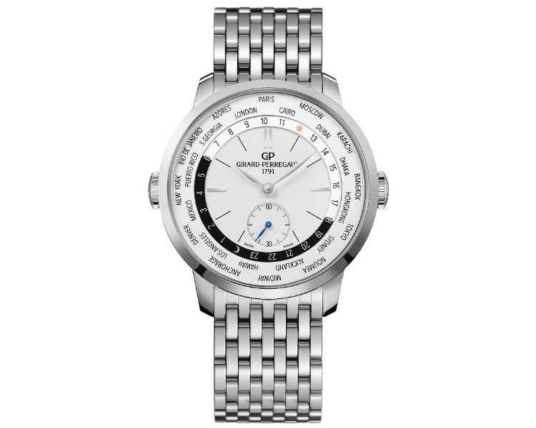 Girard-Perregaux 1966 WW.TC World Timer Steel Watch