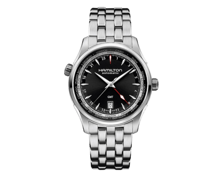 Hamilton Jazzmaster GMT Auto Watch Black Dial