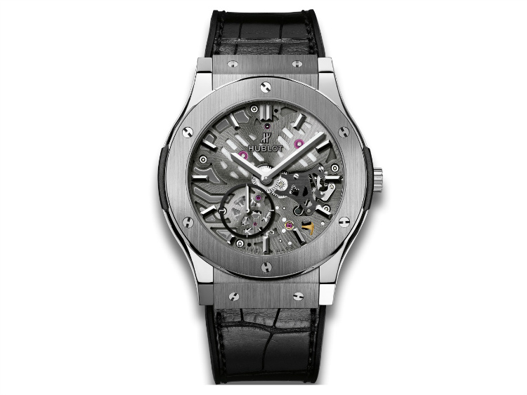 Hublot Classic Fusion Ultra-Thin Skeleton Titanium Watch