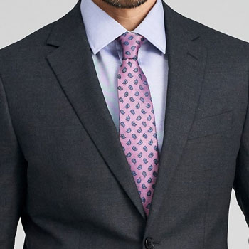 Indochino Hayward Charcoal Flannel Suit