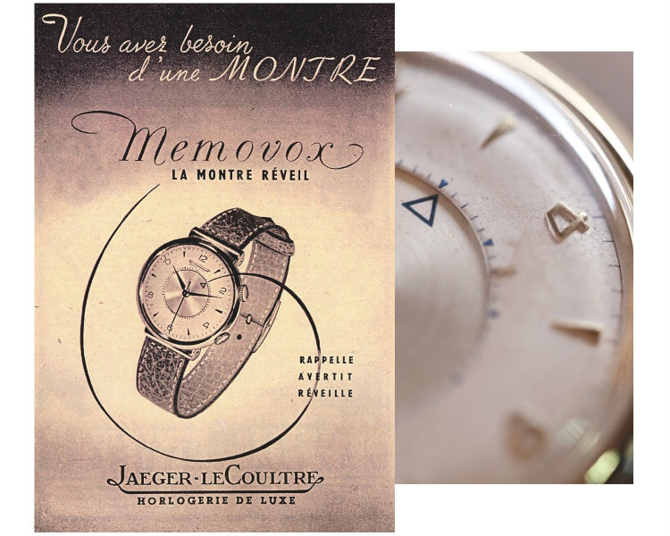 Jaeger-LeCoultre Vintage Memovox alarm Watch Advert