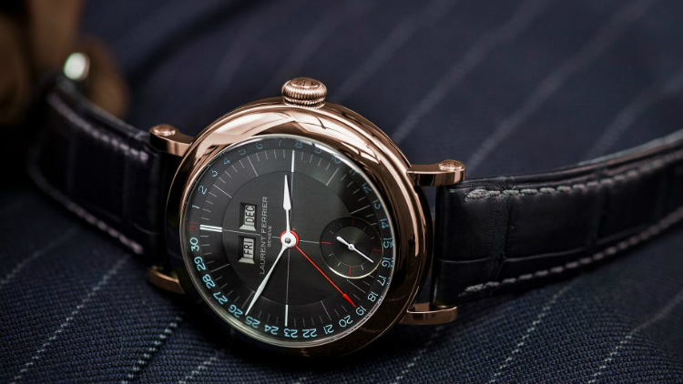 Laurent Ferrier Galet Annual Calendar Montre Ecole LCF025