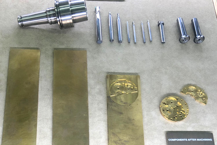 Panerai Components After CNC Machining