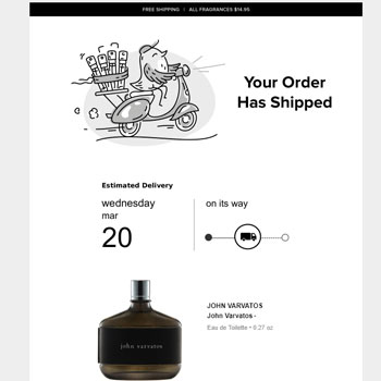 Scentbird Order Shipped