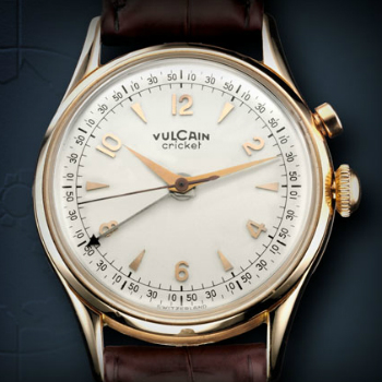 Vintage Vulcain Cricket Alarm Watch