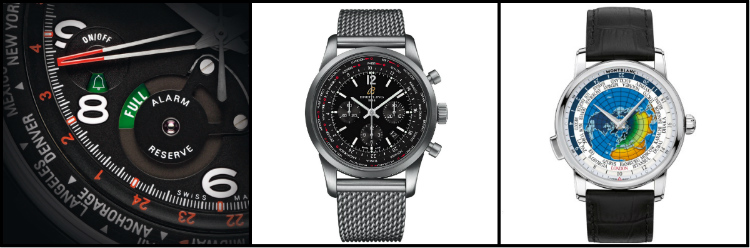 World Time Watches Under $10,000 Collage