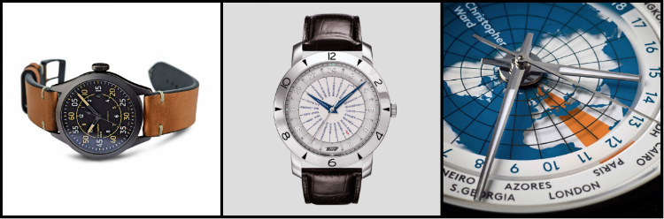 World Time Watches Under $2,000 Collage