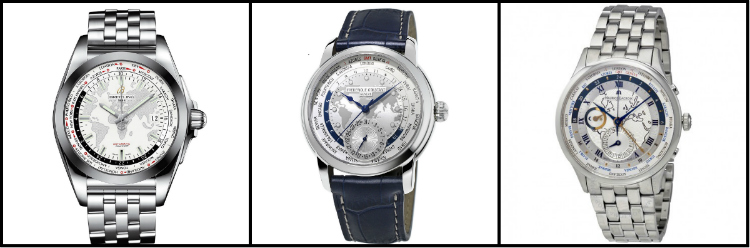 World Time Watches Under $5,000 Collage