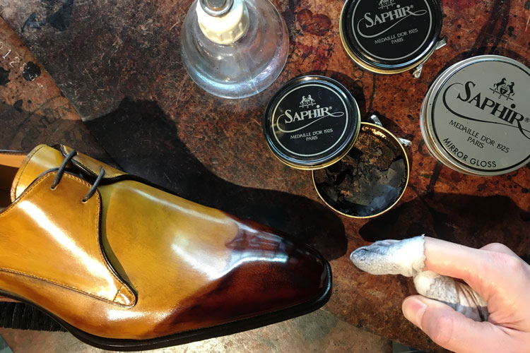 42nd Royal Highland Shoes Patina