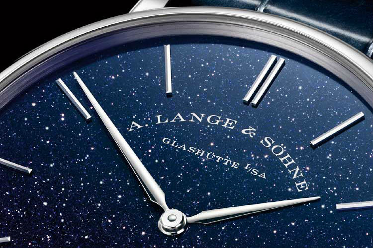 A. Lange & Sohne Saxonia Thin 205.086 Blue Copper