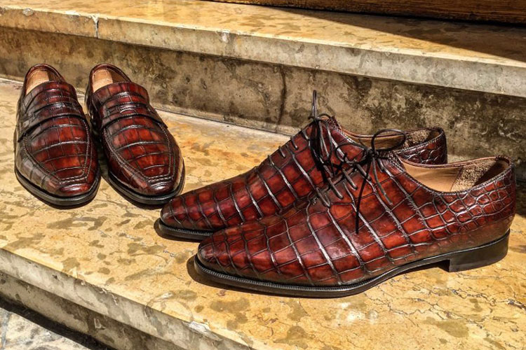 Altan Bottier Alligator Shoes